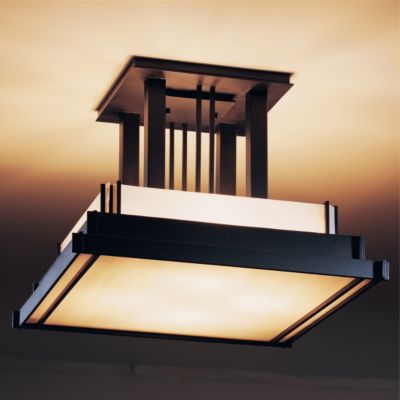 Steppe Drop Version Semi-Flushmount - Small by Hubbardton Forge - Starlight Lighting USA and Canada